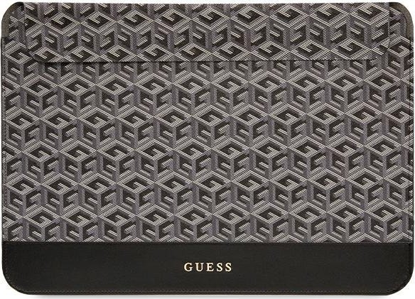 Etui Guess GUESS SLEEVE GUCS16HGCFSEK 16" CZARNY /BLACK GCUBE STRIPES