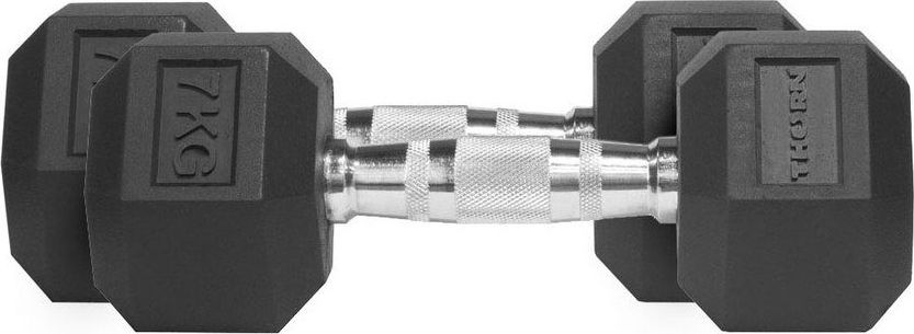Thorn+Fit ‎‎Hantle Hex gumowane 2 x 7 kg