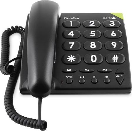 Telefon stacjonarny Doro Doro PhoneEasy 311C, schwarz