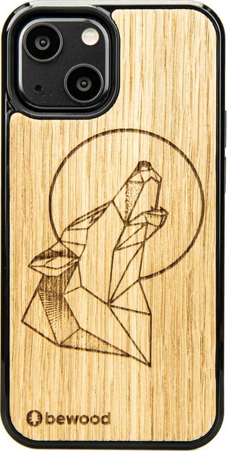 BeWood Drewniane Etui iPhone 13 Mini WILK DĄB