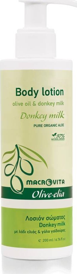 Macrovita MACROVITA Olive.elia Donkey Milk naturalne mleczko do ciała z bio-oliwą i oślim mlekiem 200ml