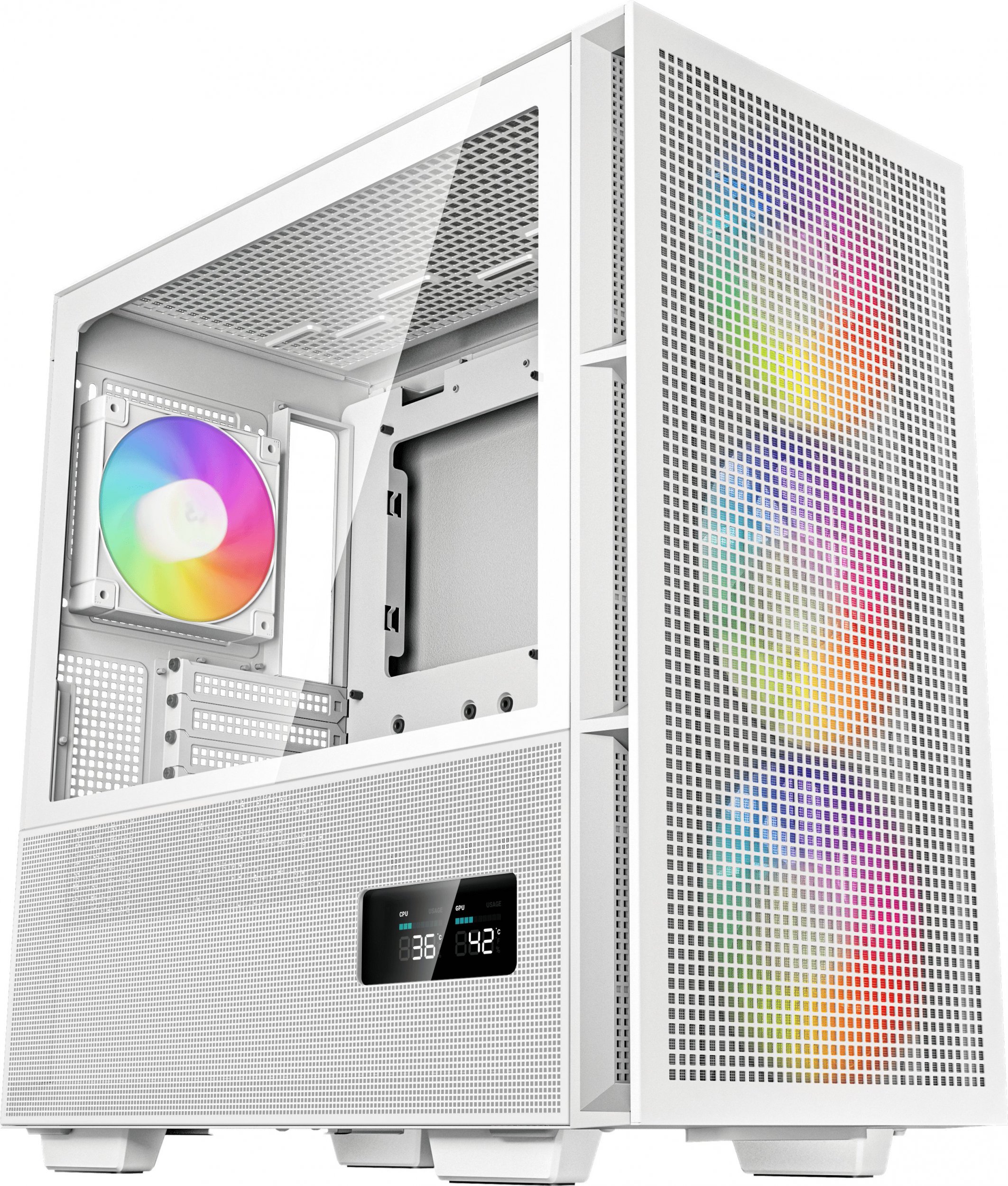 Obudowa Deepcool CH560 ARGB Digital Biała (R-CH560-WHAPE4D-G-1)