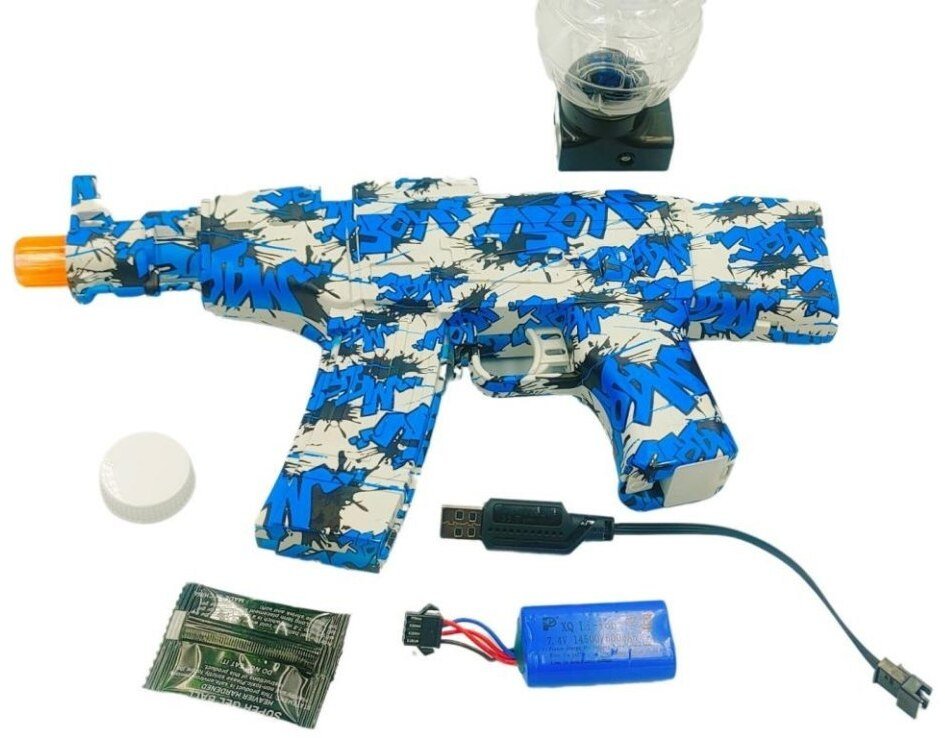 Karabin na kulki żelowe z ładowarką