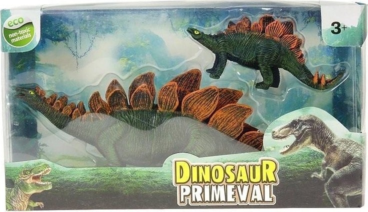 Zestaw 2 dinozaurów 32x18cm