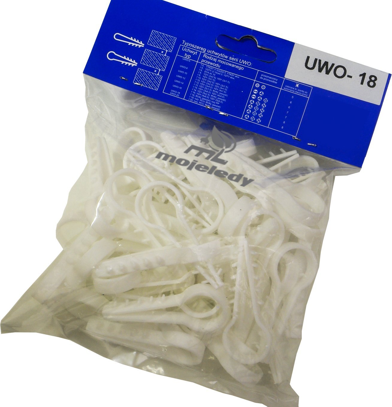 Baks Uchwyt wbijany fi18 UWO-18 1op