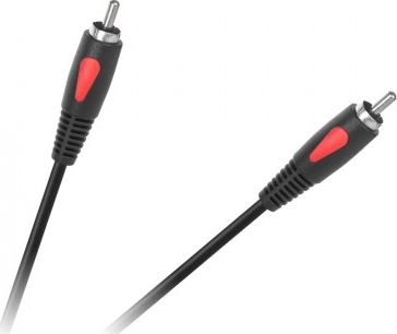 Kabel Cabletech RCA (Cinch) - RCA (Cinch) 1m czarny (KPO4000-1.0)
