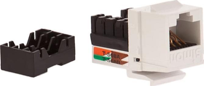 Kontakt-Simon Simon Connect Wkład gniazda komputerowego pojedynczy RJ45 kat.5e nieekranowany biały CJ545U
