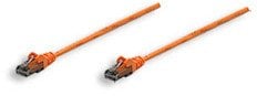 Patchcord Cat6 SFTP 3M 100% Cu pomarańcz