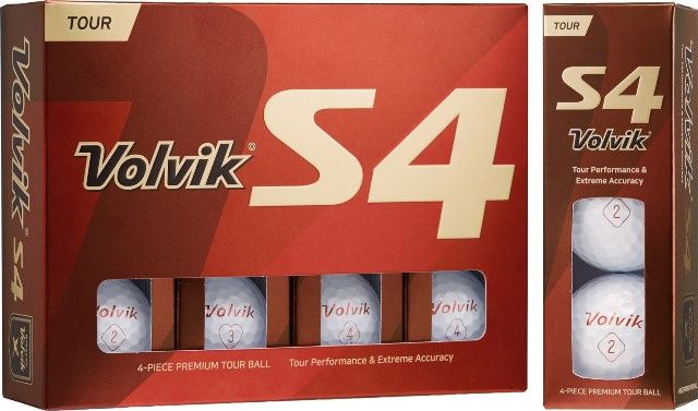 Volvik Piłki golfowe VOLVIK TOUR S4 (białe)