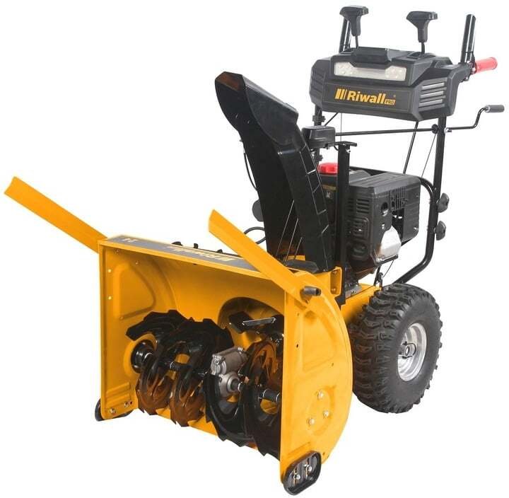 Riwall ODŚNIEŻARKA SPALINOWA RPST6071 61cm PŁUG DO ŚNIEGU ROZRUCH EL