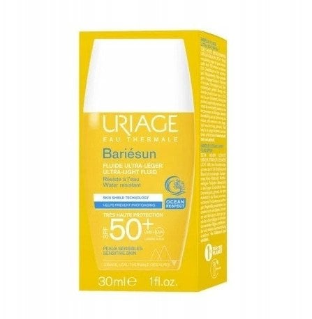 URIAGE_Bariesun ultralekki fluid ochronny do twarzy SPF50+ 30ml