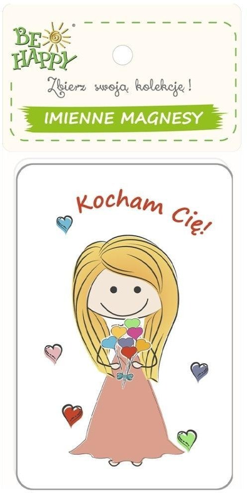 Magnes na lodówkę Kocham Cię!