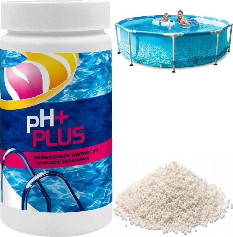 Retoo CHEMIA BASENOWA PH + PLUS DO BASENU GRANULAT 1KG