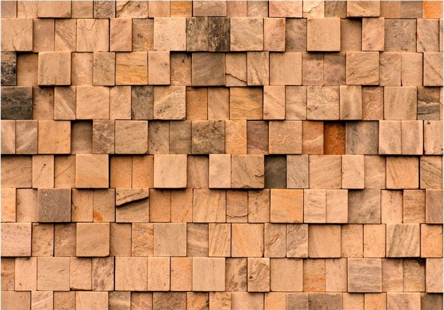 DecoNest Fototapeta - Kamienna układanka - 250X175