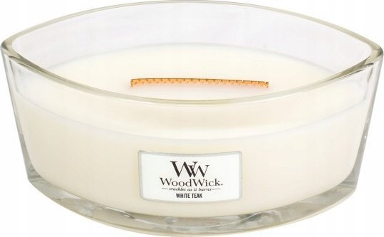WoodWick White Teak Elipsa 453,6g