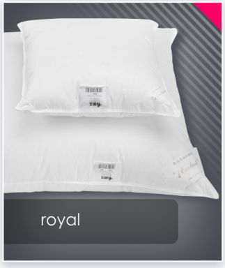 AMZ Poduszka puch gęsi ROYAL 50x70 cm