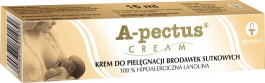 A-PECTUS Kosmed A-pectus Krem do pielęgnacji brodawek sutkowych 15ml