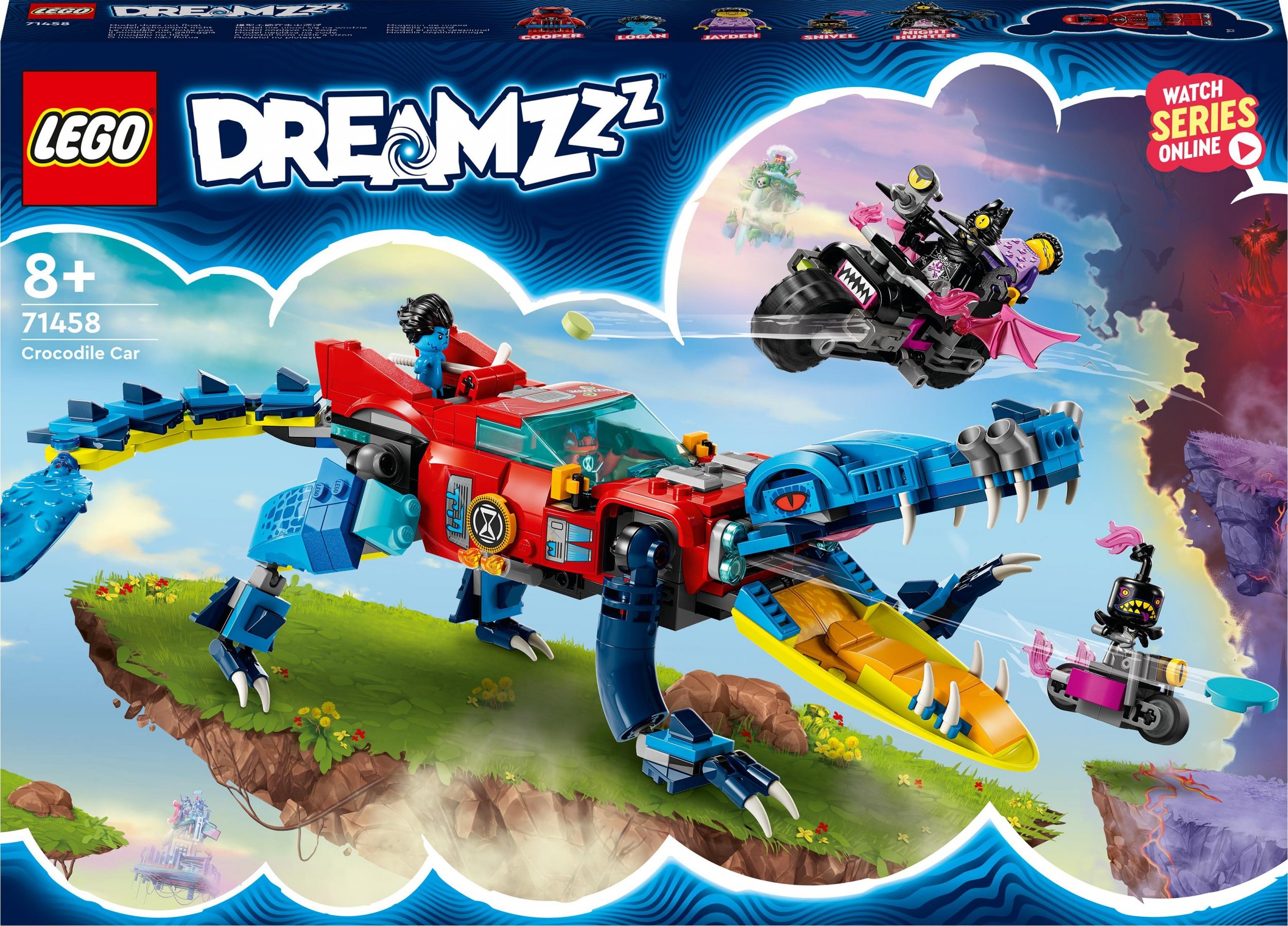 LEGO Dreamzzz Krokodylowy samochód (71458)