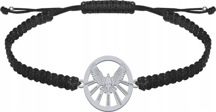 Radziszewska Jewellery Bierzmowanie Bransoletka Srebrna z Duchem Świętym