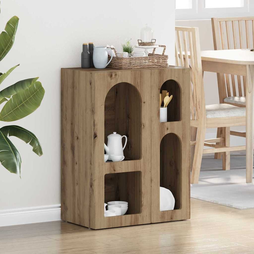 vidaXL Bufet Dąb rzemieślniczy 59 x 35 x 80.5 cm