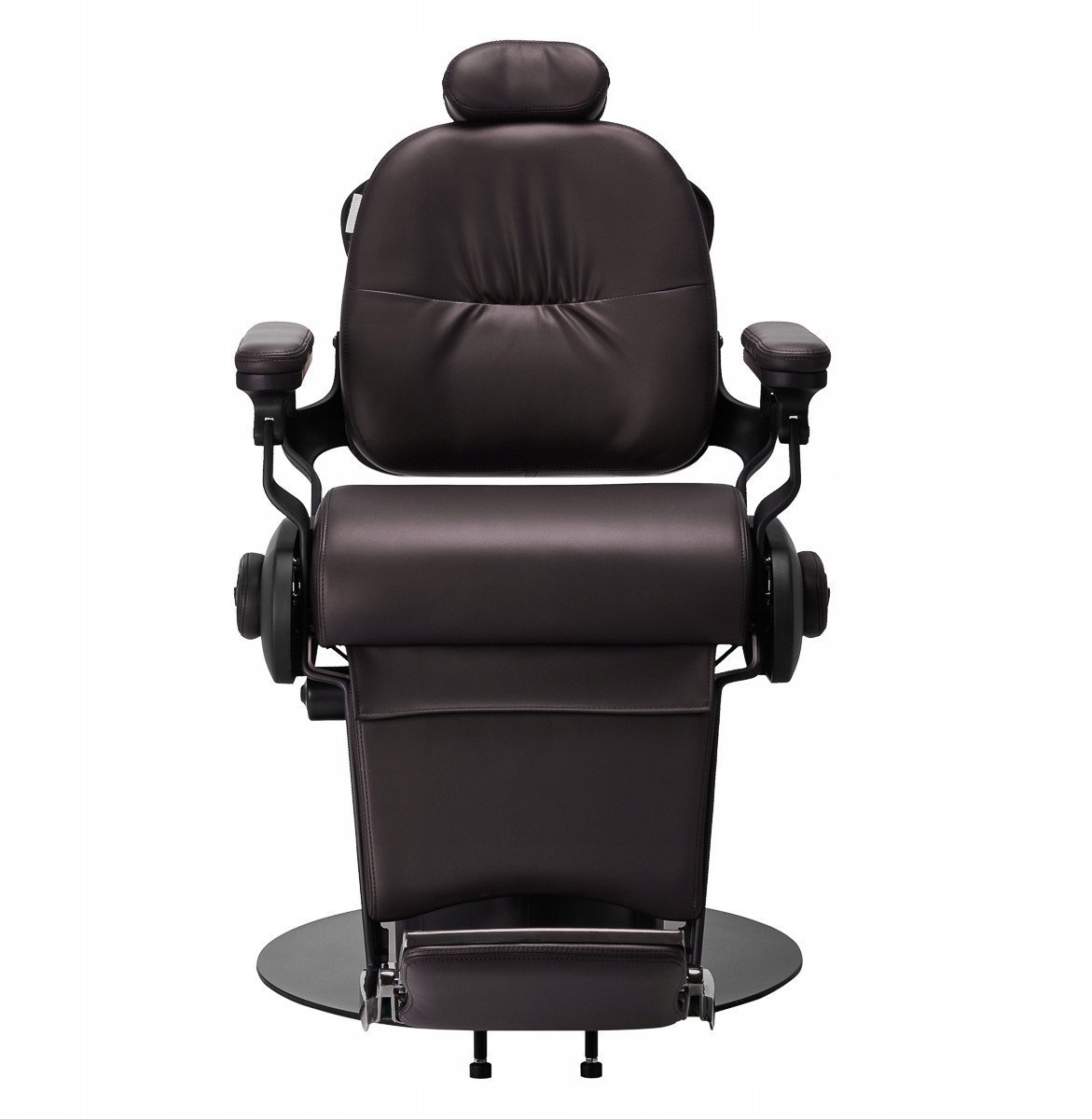 Fotel Barberski elektryczny Gabbiano Duke Brązowy