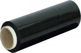 Folia stretch Office Products Folia stretch OFFICE PRODUCTS RĘCZNA, 2,5kg netto, szer. 500mm, gr. 23µm, czarna