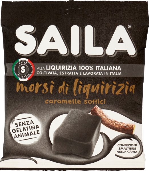Lukrecja Morsi di Liquirizia 100g - Saila
