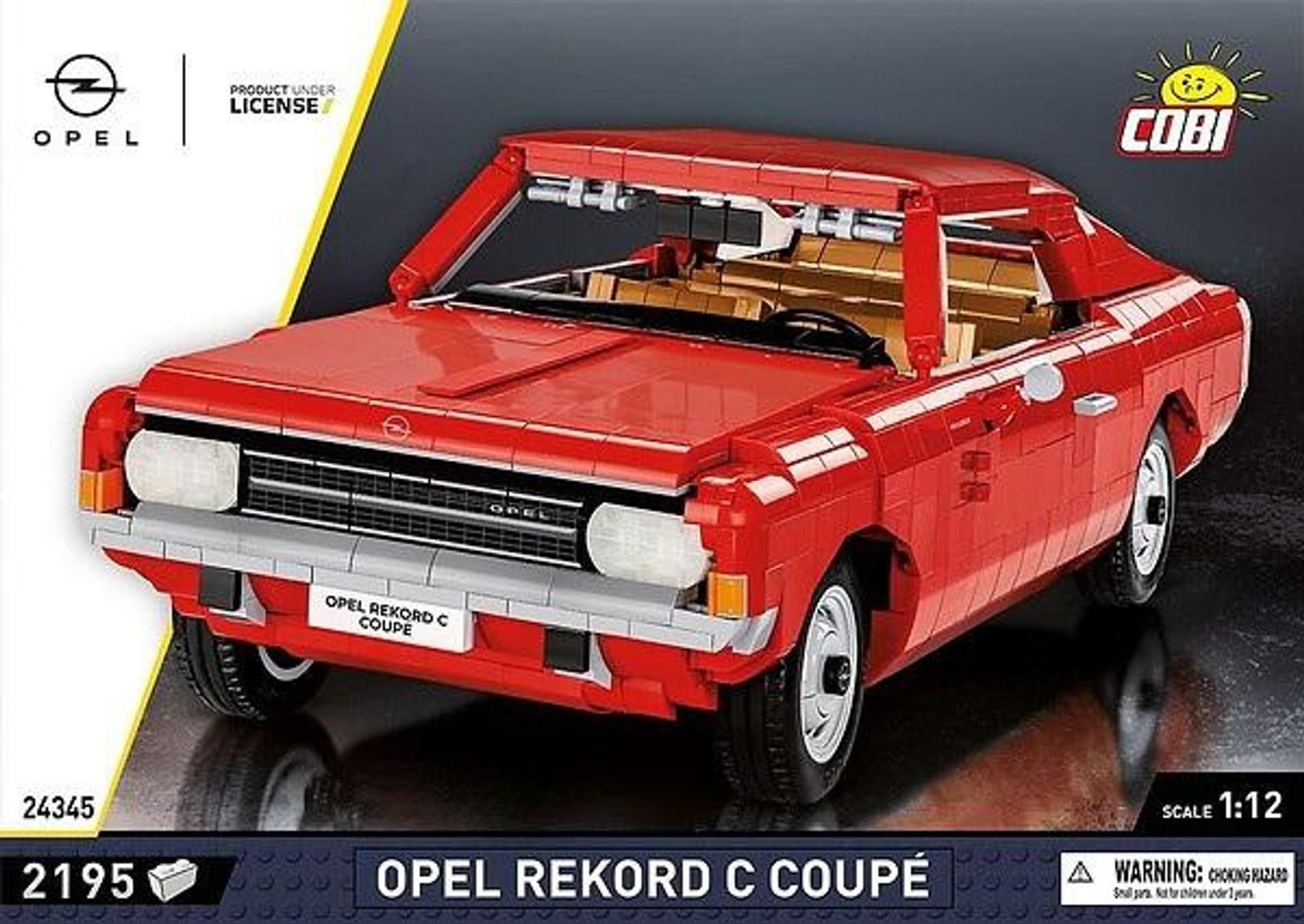 Cobi COBI Opel Rekord C Coupe, construction toy (scale 1:12)
