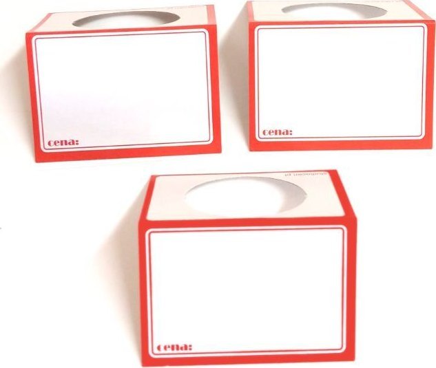 StudioCen Cenówki na butelkę, sklep monopolowy 50 szt.