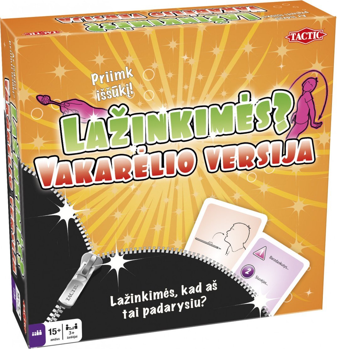 Tactic TACTIC Board game Wanna bet? Party (In Lithuanian lang.)