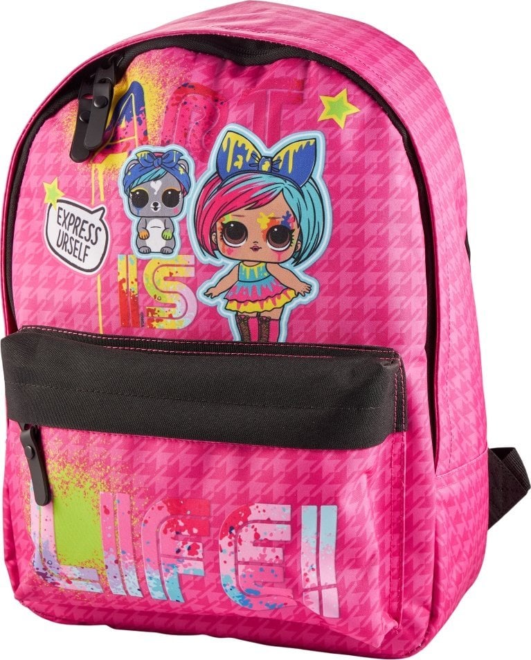 LEGO L.O.L. Surprise! Art is Life Backpack with square front pocket