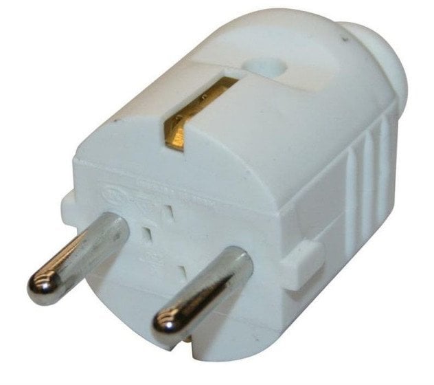 PLUG N_L DIRECT PROTECTEDWHITE 18386