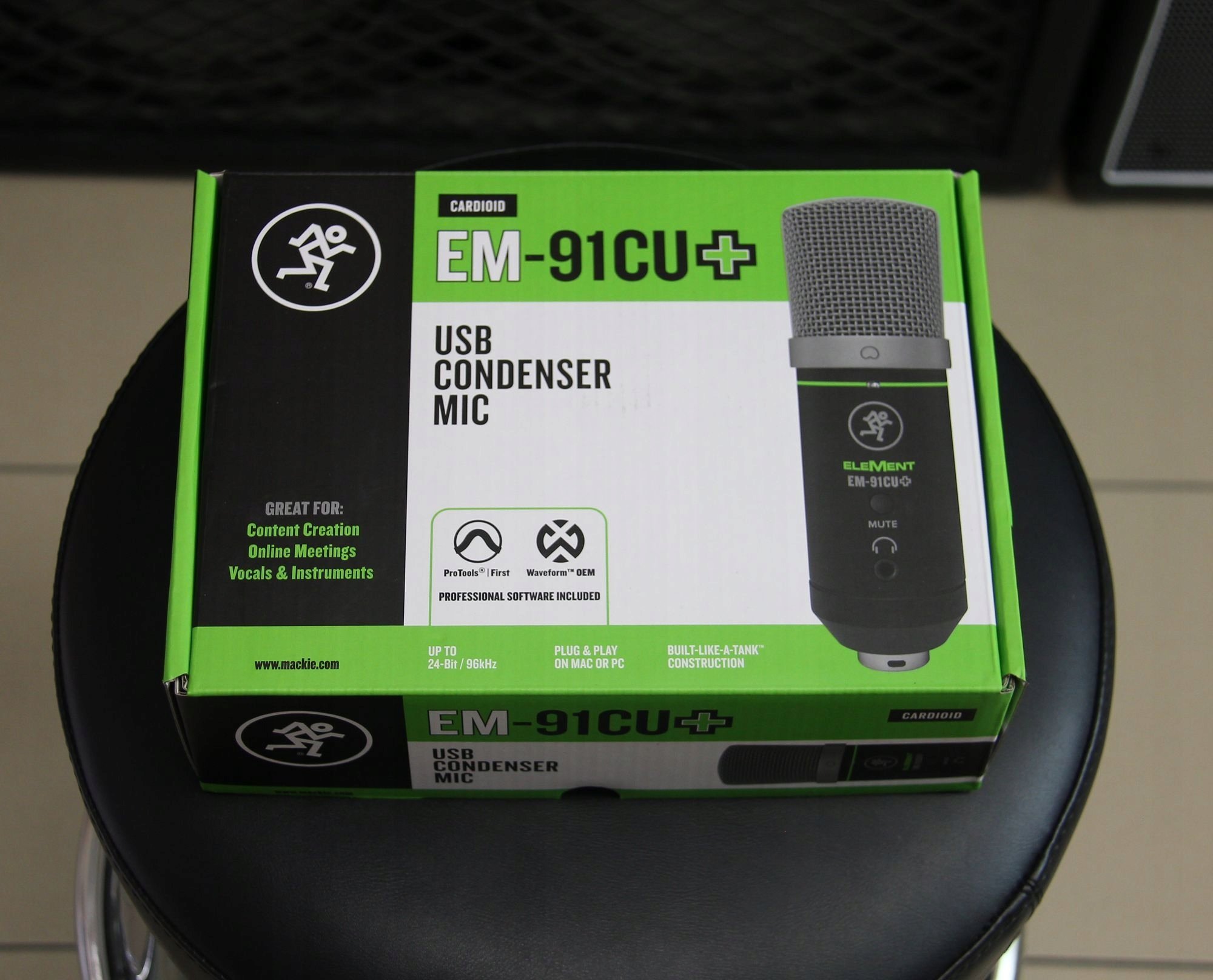 Mikrofon Mackie MACKIE EM-91CU+, microphone (black)