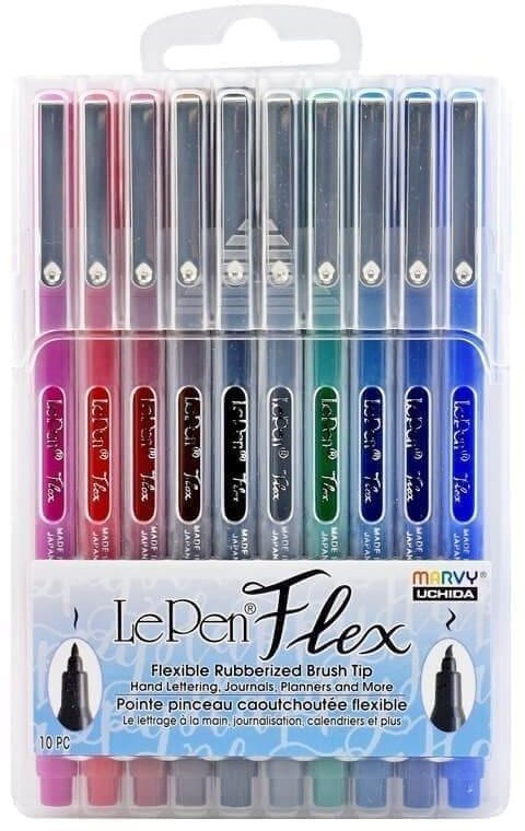 Cienkopisy Le Pen Flex Primary 10 kolorów