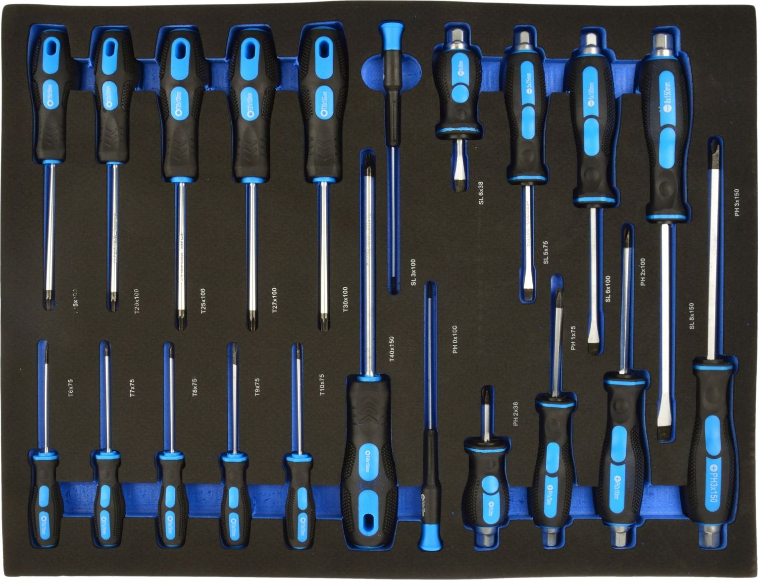 Geko Wkład- zestaw wkrętaków 21el.(6)