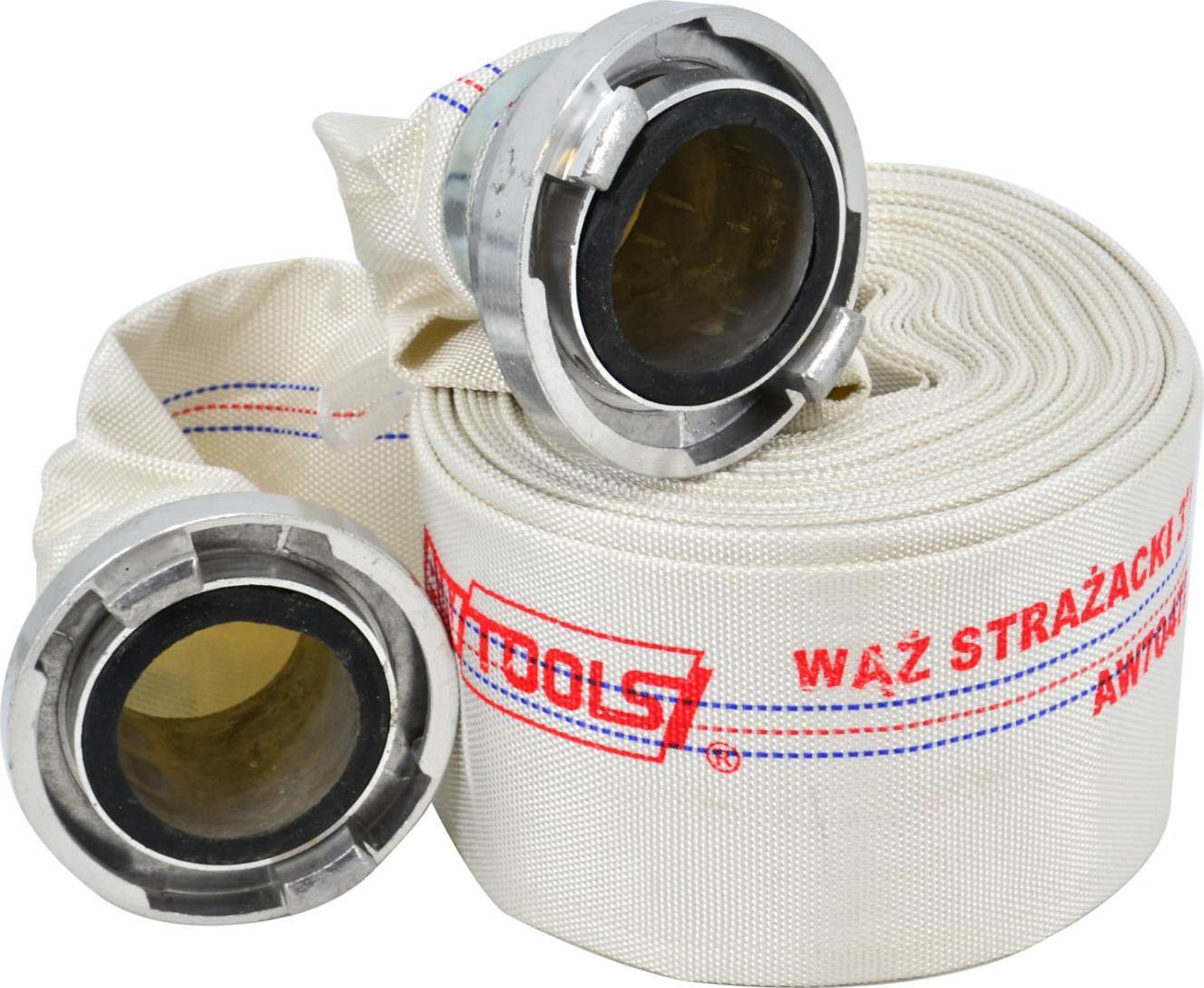 AWTools AWTOOLS WĄŻ DO WODY 2" x 25m 8 BAR STRAŻACKI ZE ZŁĄCZKAMI AW70466