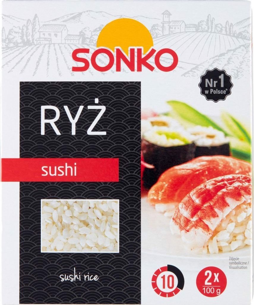 SONKO Sonko Ryż sushi 200 g (2 x 100 g)