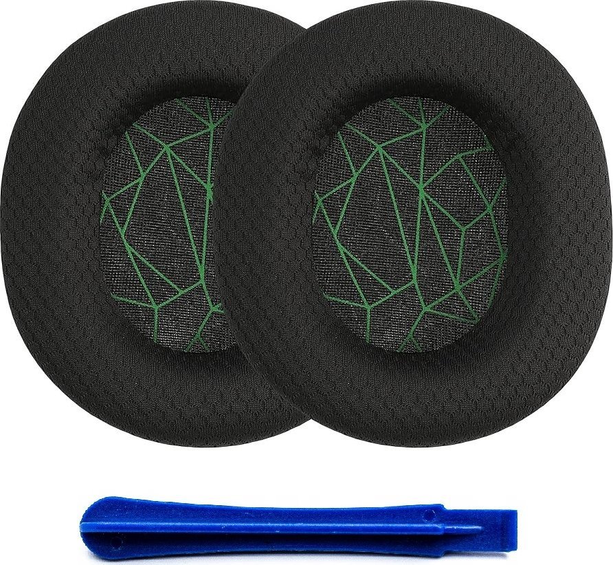 Litago NAUSZNIKI PADY GĄBKI PODUSZKI DO STEELSERIES ARCTIS 1 3 5 7 9 PRO ZIELONE