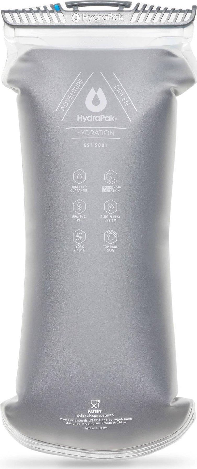 HydraPak Bukłak na wodę HydraPak Velocity IT 2L - clear Uniwersalny