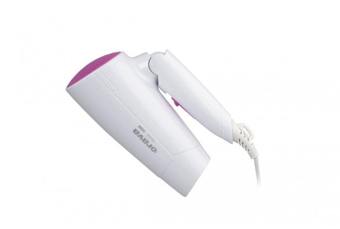 Orava HD-406 cestovní fén, 1200 W, sklopná rukojeť, 79 dB, bílá
