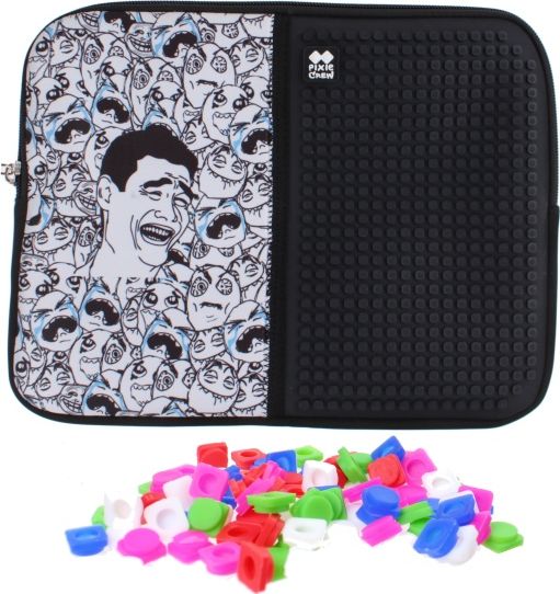 Etui na tablet Pixie Crew obudowa tabletu z wzorem trolla w kolorze białym/czarnym