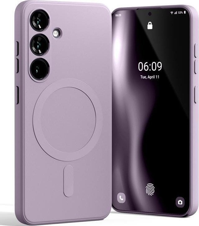 Mercury Mercury MagSafe Semi-Silicone iPhone 16 6,1" liliowy fiolet /lilac purple