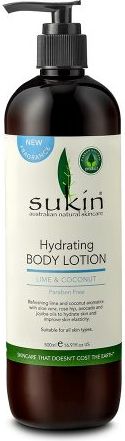 Sukin Nawilżające mleczko do ciała Lime and Coconut 500ml