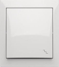 Kontakt-Simon Simon Aquaclick Łącznik schodowy, 10 AX, 250 V biały ACW6/11