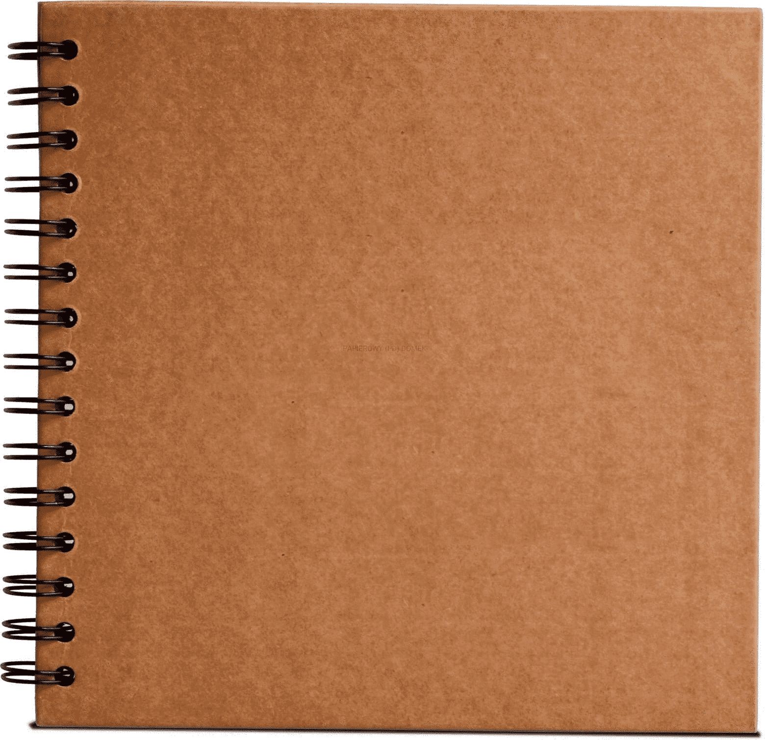 Happy Color Album na spirali 30K brązowe Eco