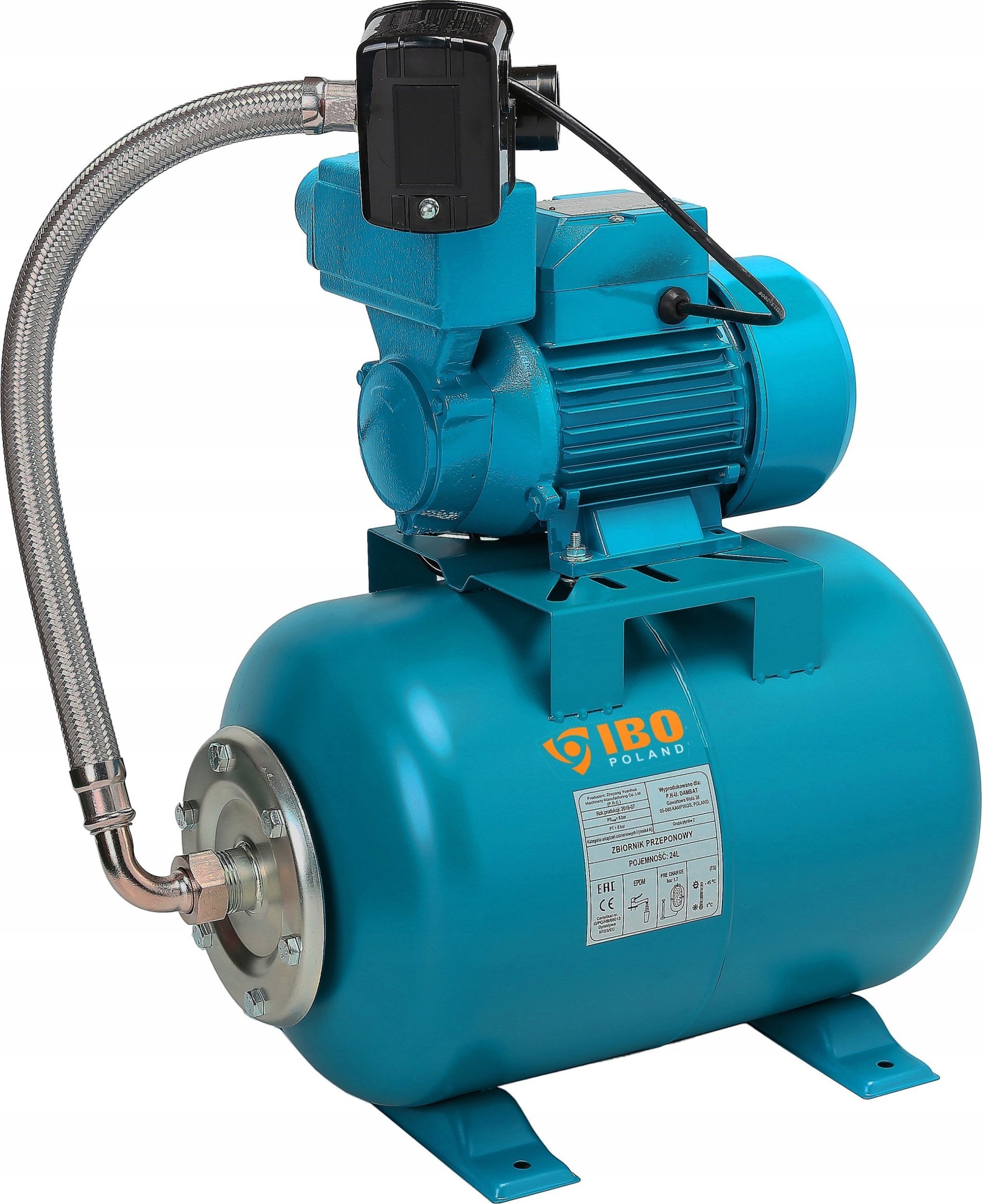 Hydrophore IBO WZI 750 24L, 8 m-50l/min-60m-750W