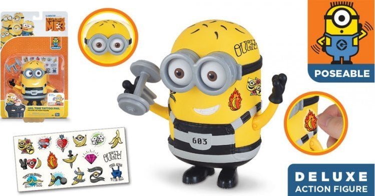 Figurka Spin Master Despicable Me 3, Deluxe Action, Action Figures, For Boys, 4+ years, 7 pcs For Boys