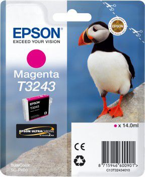 Tusz Epson Tusz T3243 SC-P400 Magenta (C13T32434010)