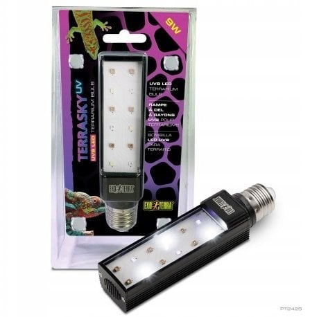 Żarówka Terrasky UV UVB LED Spot 9W, do terrarium