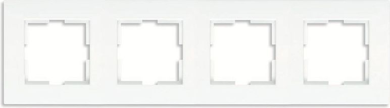 Viko Karre Ramka poczwórna biały (90960263)